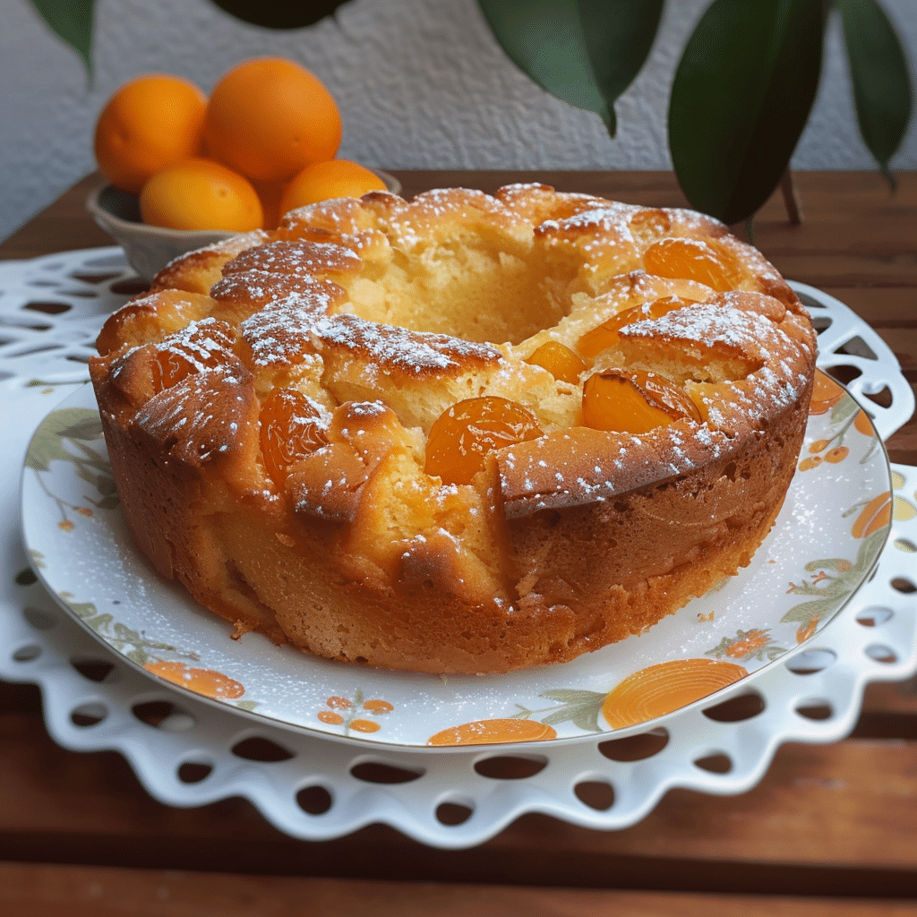 Cake au Yaourt aux Abricots