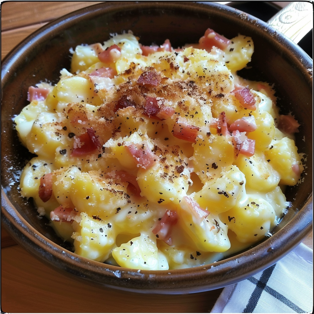 Carbonara de Pommes de Terre