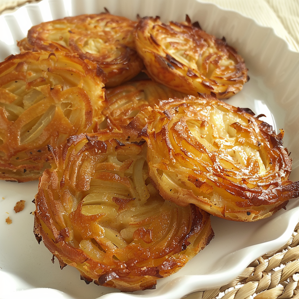 Galettes de Pommes de Terre aux Oignons