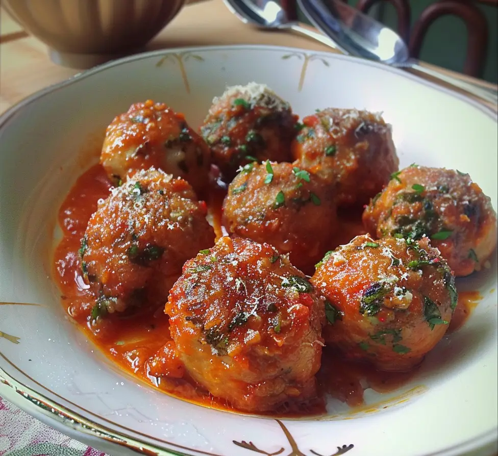 Boulettes de Viande à l'Italienne 