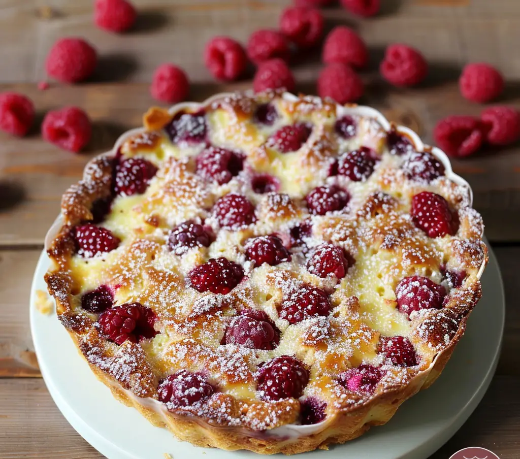 Clafoutis Framboises Coco 