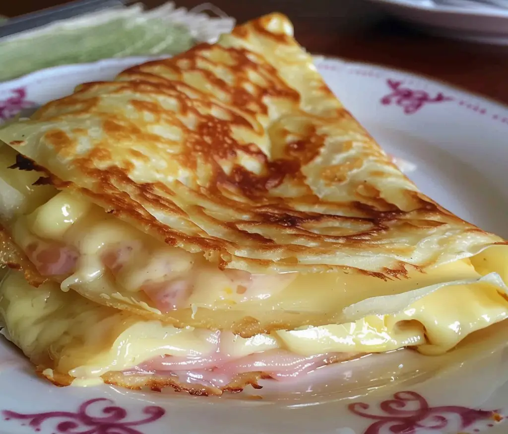 Crêpes Légères Croque-Monsieur