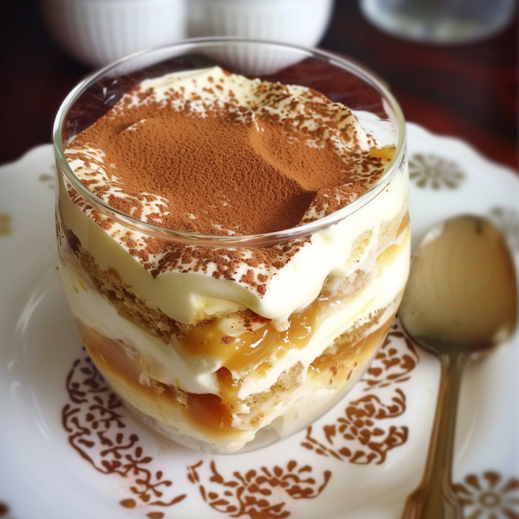 Tiramisu au Caramel Beurre Salé 