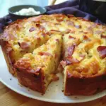 Cake au jambon et gruyère râpé 